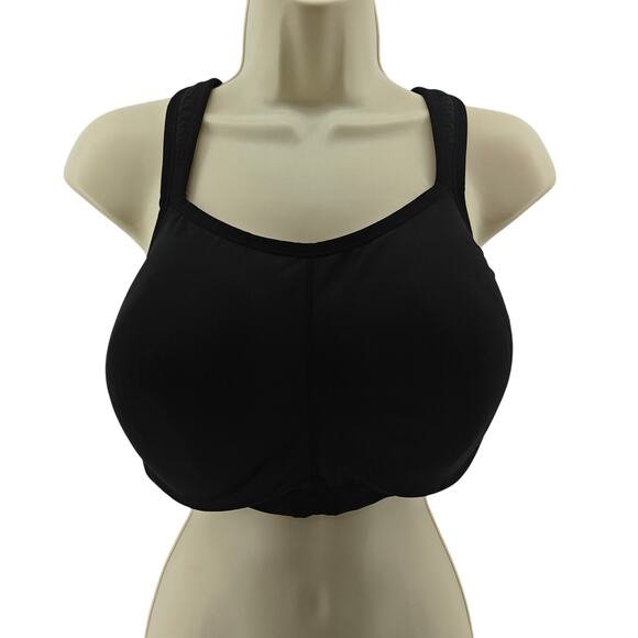 Natori Yogi Convertible Sports Bra Black 38DDD - Picture 1 of 3